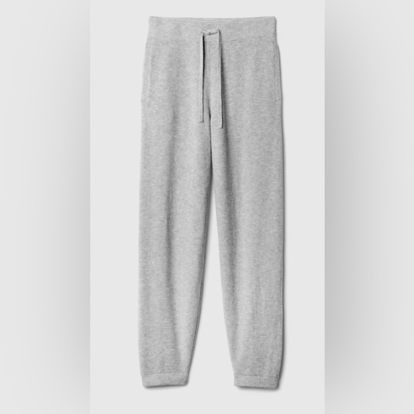 GAP Cashsoft Waggle Drawstring Jogger NWT Grey - Picture 3 of 13